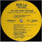 MCM Ltd. Records, variety #1, LP label scan