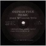 Joan Wildman
 self release?, unknown label name, LP label scan