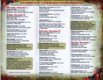 Ripon, WI: 21st Annual Dickens of a Christmas
2011 brochure scan #2