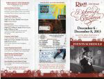Ripon, WI: 21st Annual Dickens of a Christmas
2013 brochure scan #1
