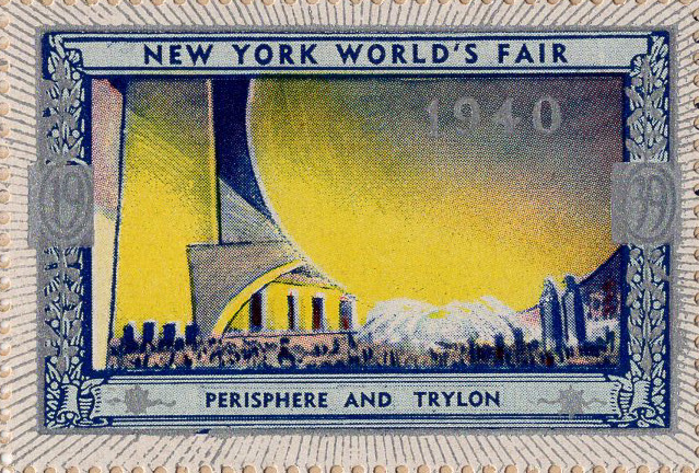 1940 NY World's Fair Poster Stamp #2-1