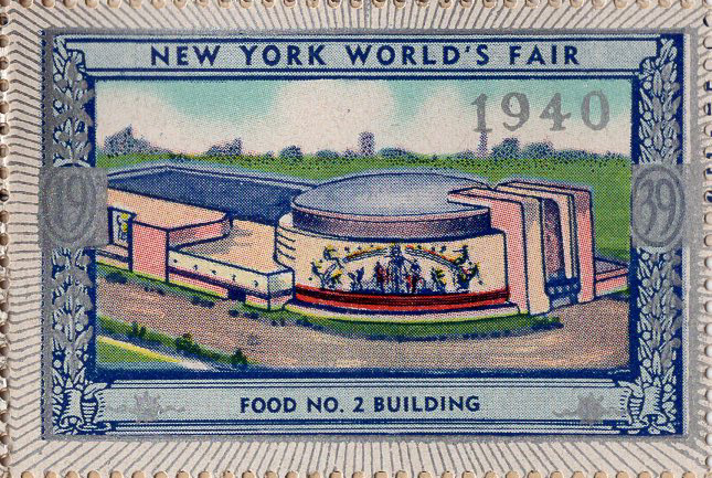 1940 NY World's Fair Poster Stamp #2-4