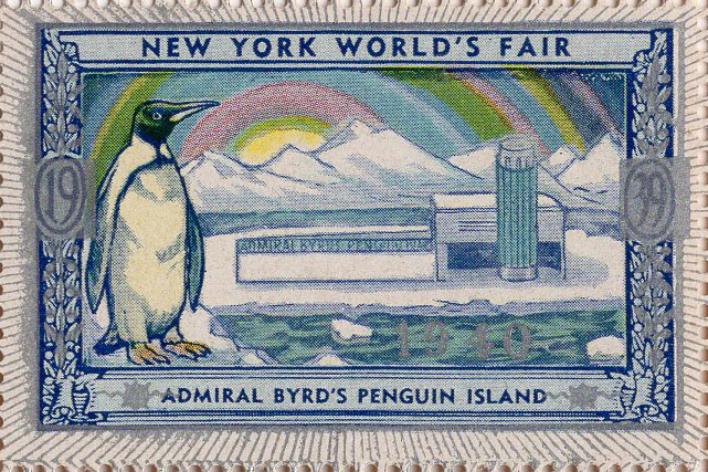 1940 NY World's Fair Poster Stamp #5-6