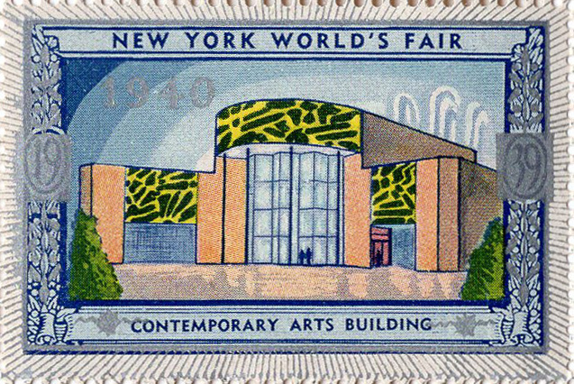 1940 NY World's Fair Poster Stamp #7-3