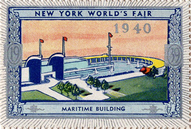 1940 NY World's Fair Poster Stamp #8-3