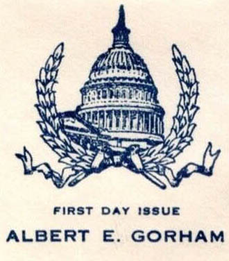 General Purpose cachet GP#FDI-1c - Albert E. Gorham (Elliot) 