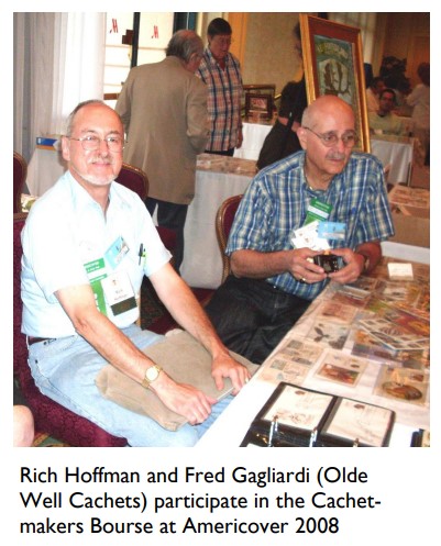 FDC Cachetmaker: Rich Hoffman (2008) FDC Cachetmaker: Rich Hoffman (2008)