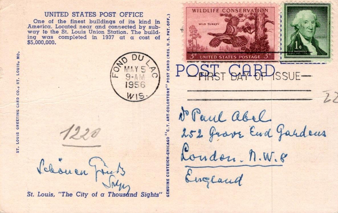 U.S. Scott #1077-PC2 - unknown U.S. Scott #1077-PC2 - unknown