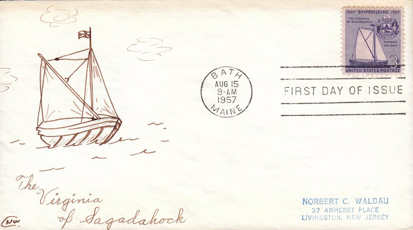 U.S. Scott #1095 -- Norbert C. Waldau U.S. Scott #1095 -- Norbert C. Waldau