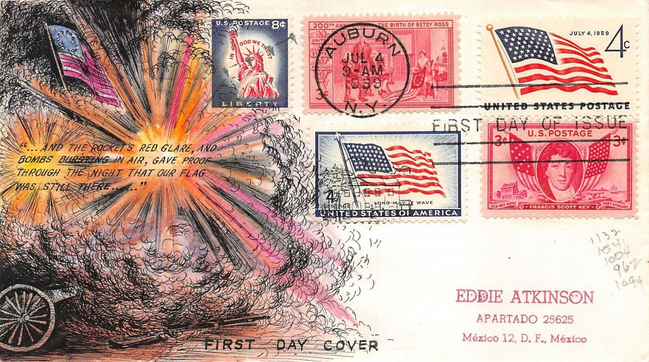 U.S. Scott #1132-7 -- Eddie Atkinson U.S. Scott #1132-7 -- Eddie Atkinson