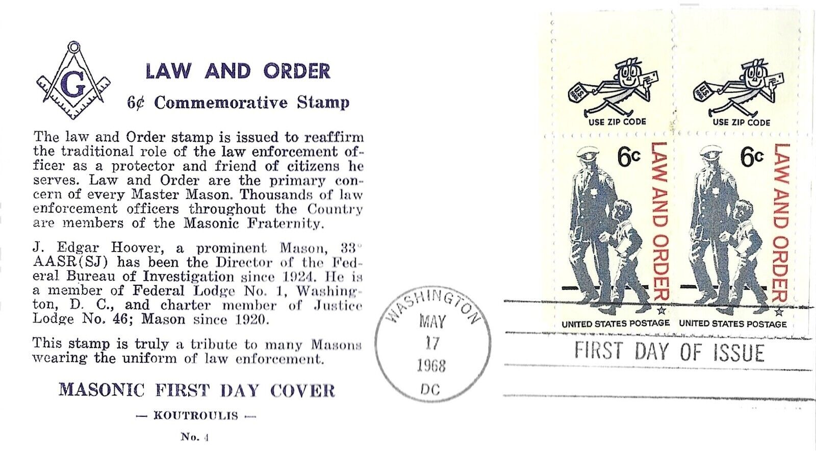 U.S. Scott #1343-21 - Nicholas G. Koutroulis #4 U.S. Scott #1343-21 - Nicholas G. Koutroulis #4