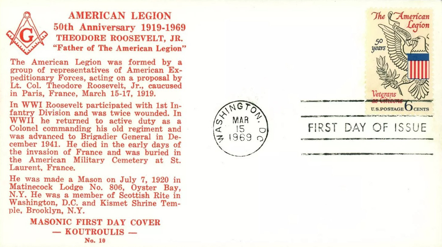 U.S. Scott #1369-30 - Nicholas G. Koutroulis #10 U.S. Scott #1369-30 - Nicholas G. Koutroulis #10