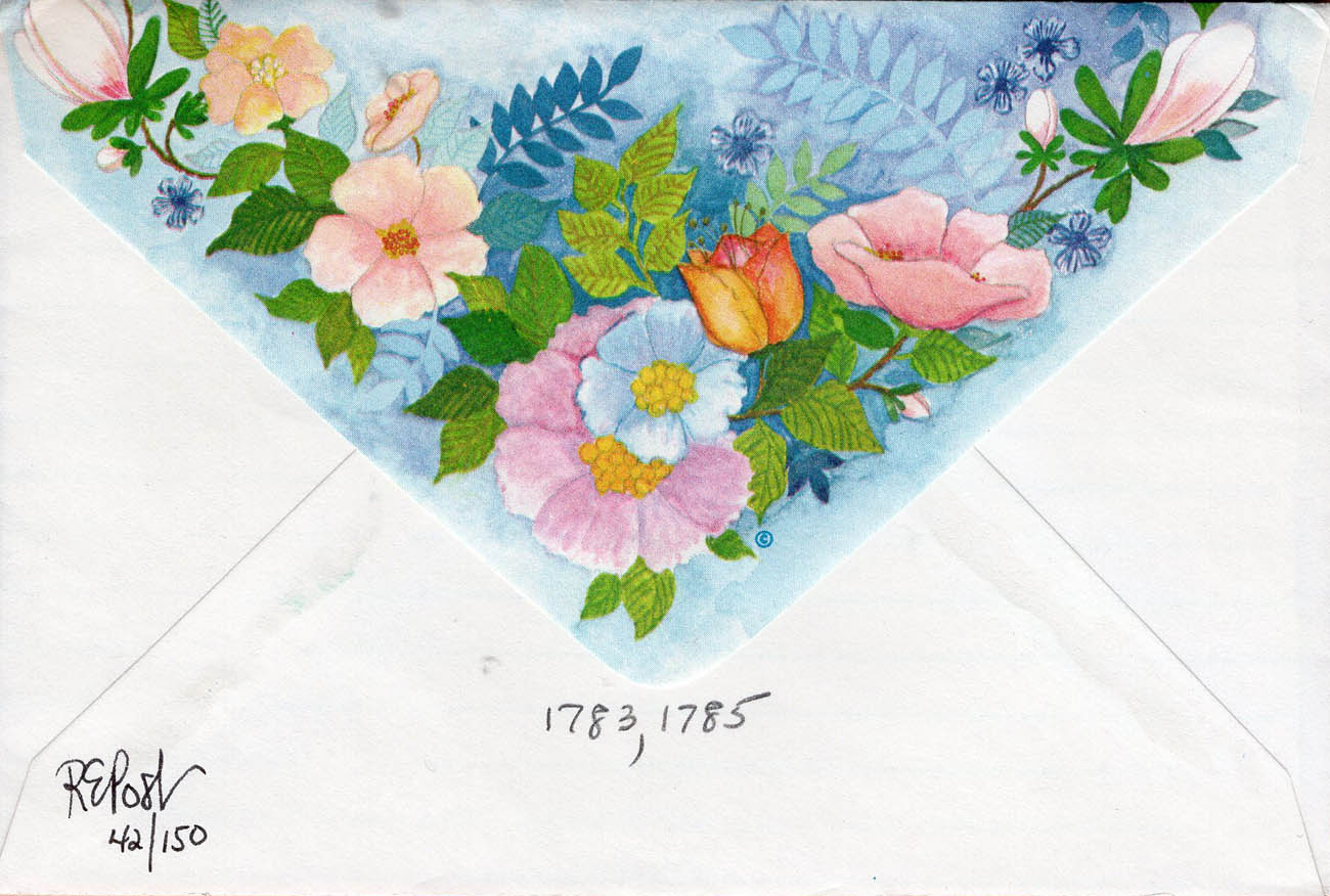 U.S. Scott #1783-1786 - Richard Post Cachets or 'REPost' (Richard E. Post) U.S. Scott #1783-1786 - Richard Post Cachets or 'REPost' (Richard E. Post)