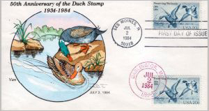 George R. Van Natta on U.S. Scott #2092 FDC