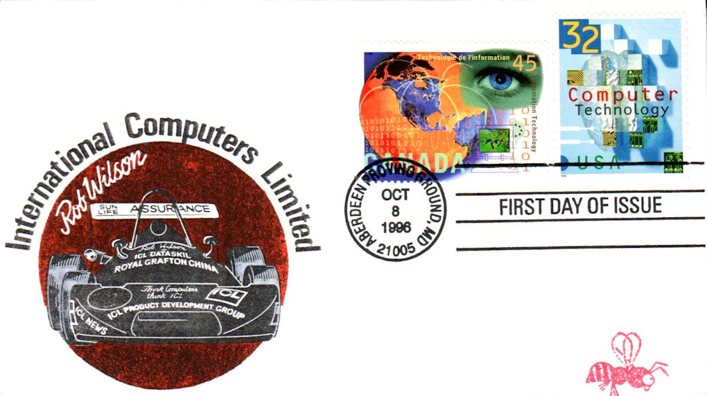 U.S. Scott #3106 - B-Line Cachets (Bob Bugden) U.S. Scott #3106 - B-Line Cachets (Bob Bugden)
