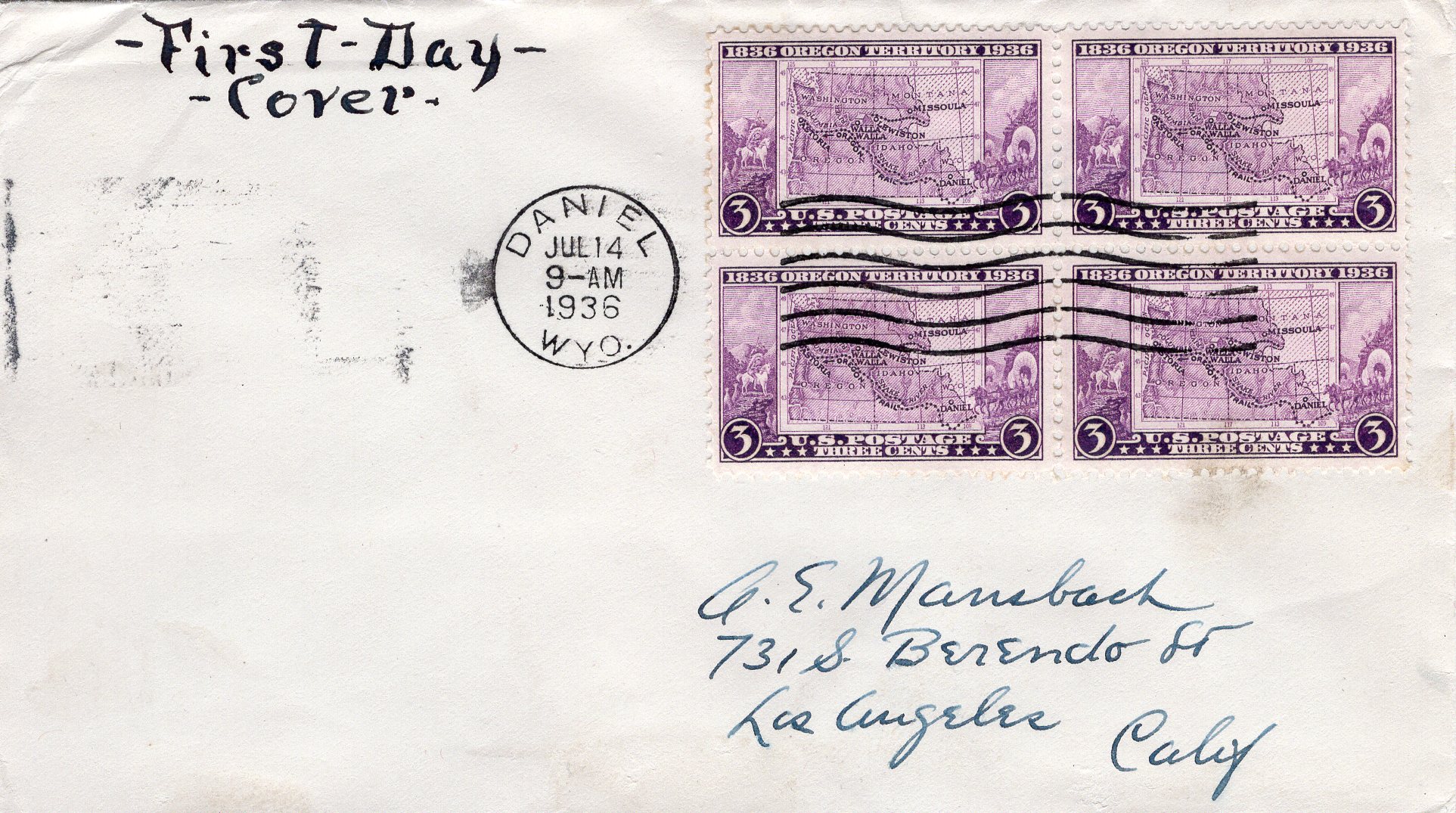 U.S. Scott #783 #3 - Arthur E. Mansbach U.S. Scott #783 #3 - Arthur E. Mansbach