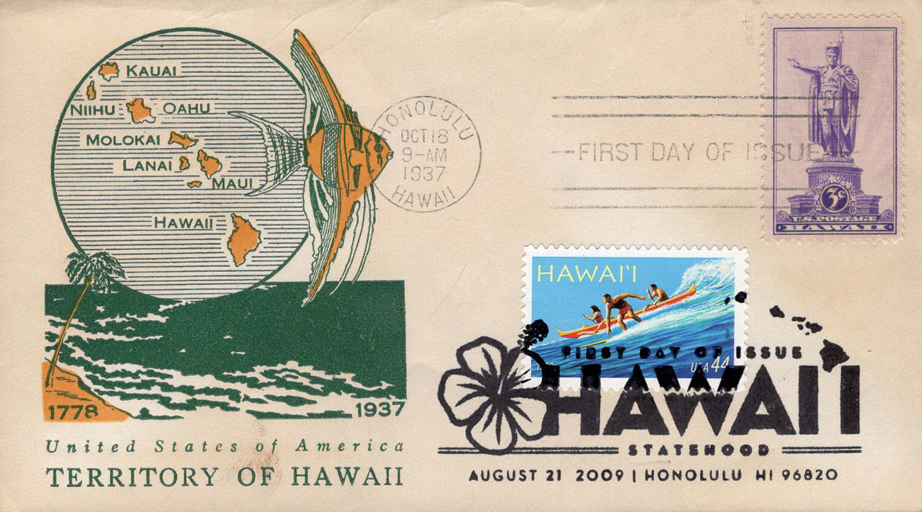 U.S. Scott #799-27 - Linprint dual with #4415 U.S. Scott #799-27 - Linprint dual with #4415