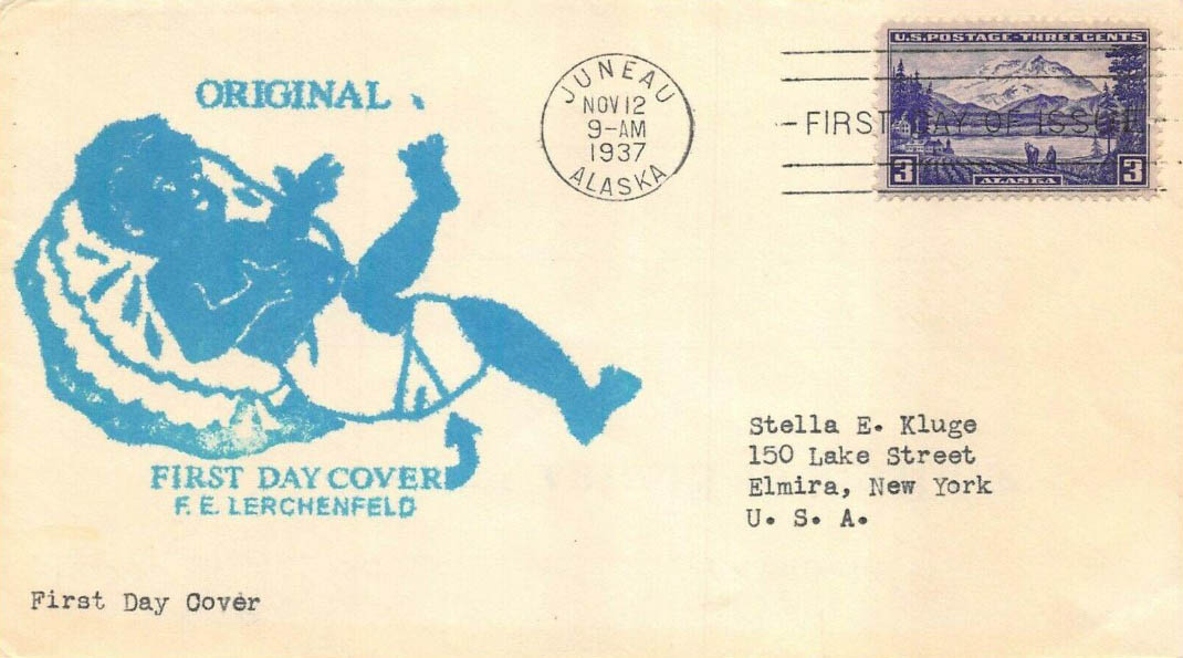 General Purpose cachet GP#FDC9 -- Frank E. Lerchenfeld