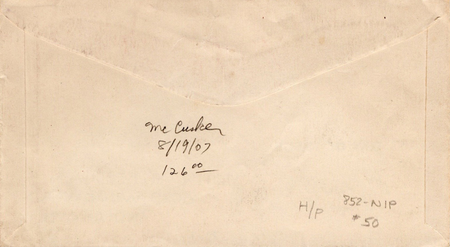 U.S. Scott #852-NIP11 - John H. Feeman, Sr. U.S. Scott #852-NIP11 - John H. Feeman, Sr.