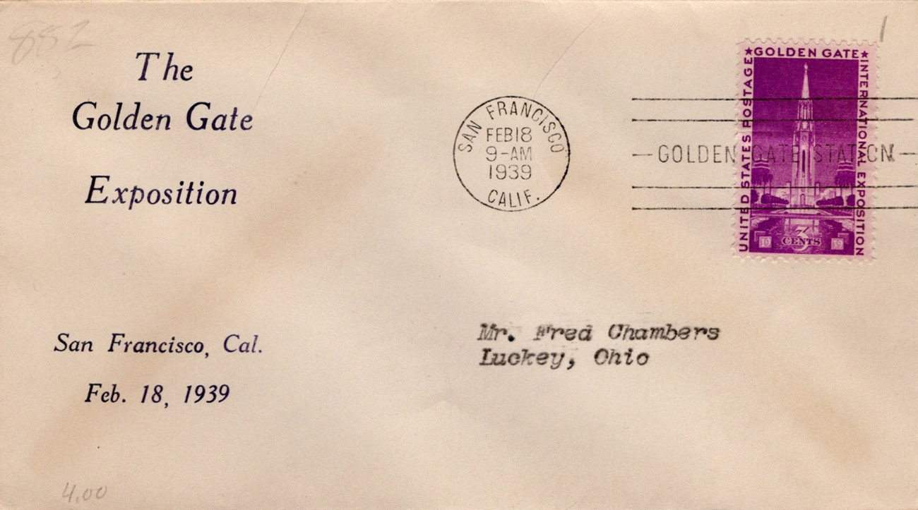 U.S. Scott #852-NIP15 - Fred Chambers U.S. Scott #852-NIP15 - Fred Chambers