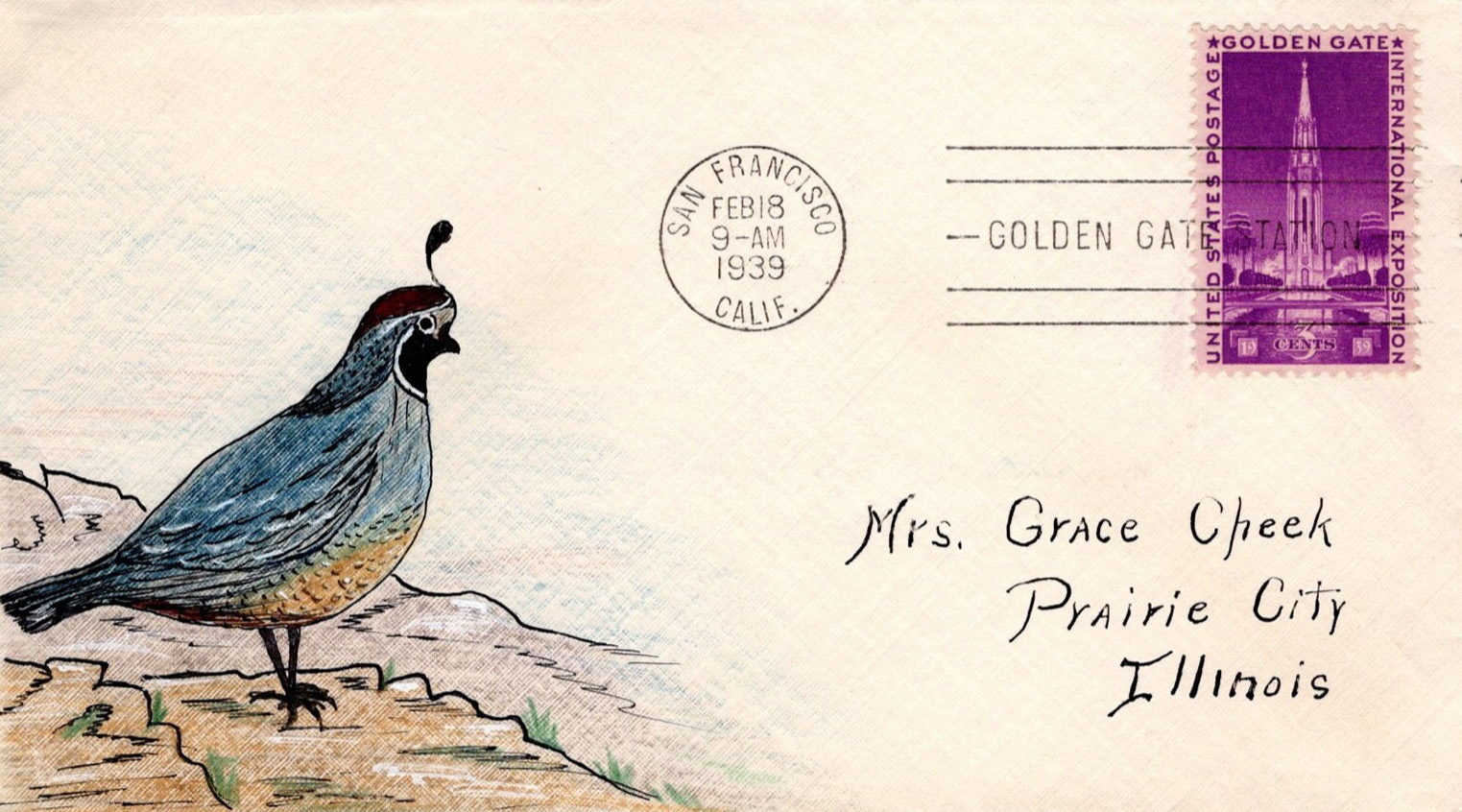 U.S. Scott #852-NIP19 - Grace Cheek U.S. Scott #852-NIP19 - Grace Cheek