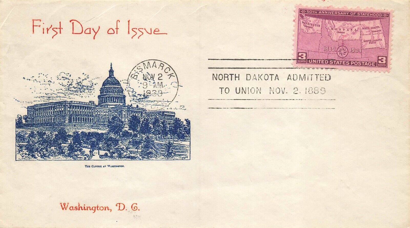 General Purpose cachet GP#FDOI-54 on U.S. Scott #2059 - Louis G. Nix General Purpose cachet GP#FDOI-54 on U.S. Scott #2059 - Louis G. Nix