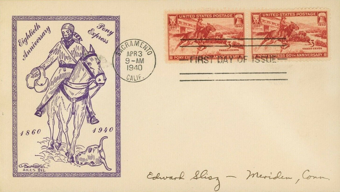 U.S. Scott #894-8 -- Estelle L. Burroughs U.S. Scott #894-8 -- Estelle L. Burroughs