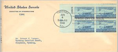 U.S. Scott #958-CC2a-NIM - United States Senate, Committee on Appropriations