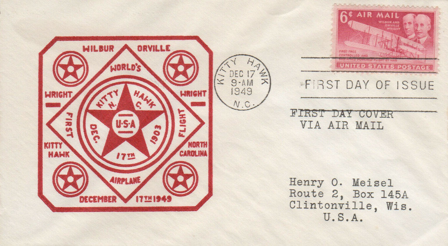 U.S. Scott #C45-NIM - Henry O. Meisel U.S. Scott #C45-NIM - Henry O. Meisel