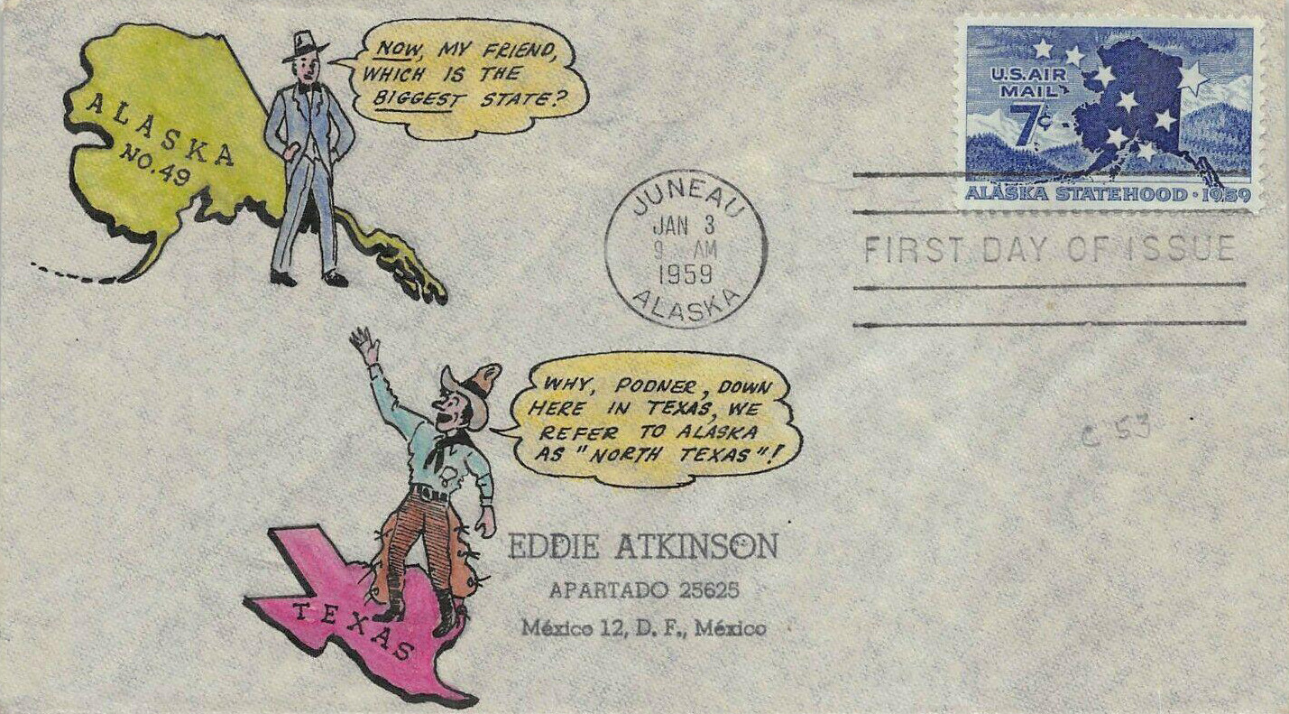 U.S. Scott #C53-6 -- Eddie Atkinson U.S. Scott #C53-6 -- Eddie Atkinson