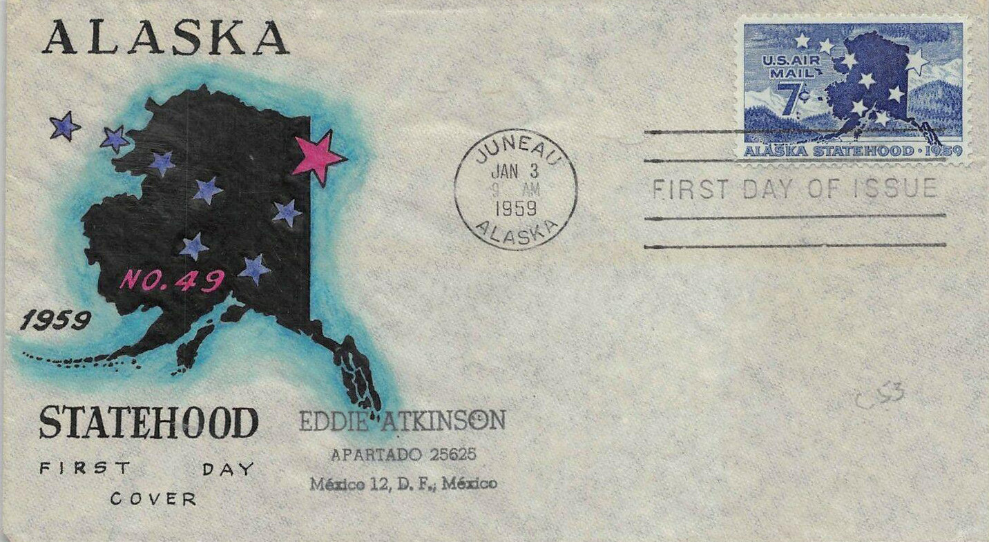 U.S. Scott #C53-7 -- Eddie Atkinson U.S. Scott #C53-7 -- Eddie Atkinson