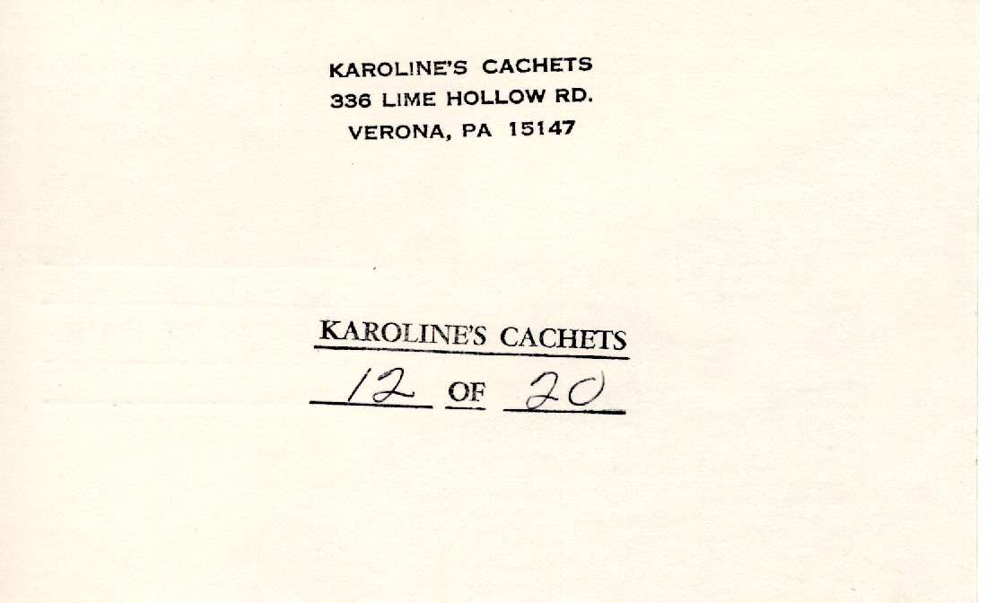 U.S. Scott #UX113 - Karoline's Cachets (Karoline Remmick) U.S. Scott #UX113 - Karoline's Cachets (Karoline Remmick)