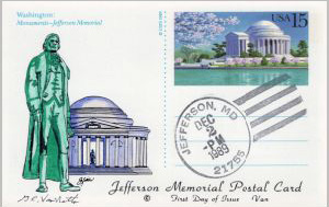 George R. Van Natta on U.S. Scott #UX144 FDC