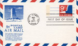 U.S. Scott #UXC10 - C.S. Anderson (Charles Stephen), blue