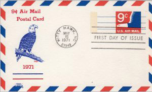 U.S. Scott #UXC10 - Colonial