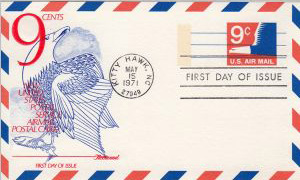 U.S. Scott #UXC10 - Fleetwood