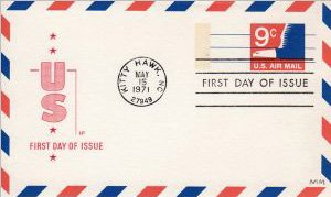 U.S. Scott #UXC10 - House of Farnam (HF)