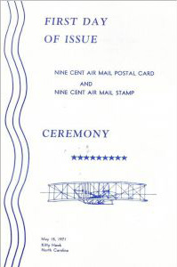 U.S. Scott #UXC10 - USPS - #UXC10 & #C77 Ceremony Program (front cover)
