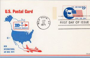 U.S. Scott #UXC11 - Cover Craft Cachet (CCC)