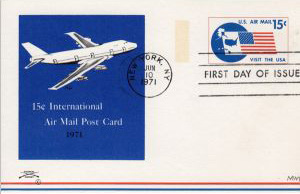 U.S. Scott #UXC11 - Colonial