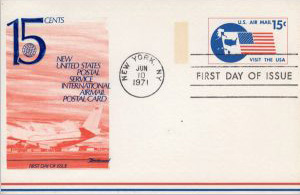 U.S. Scott #UXC11 - Fleetwood