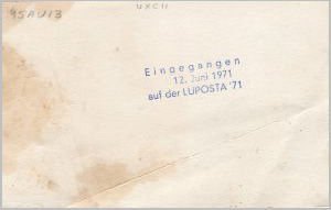 U.S. Scott #UXC11 - Internationale Luposta Berlin #2